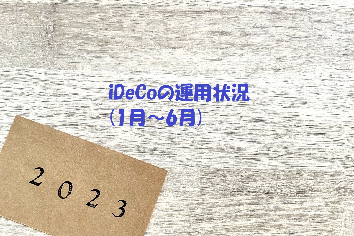 iDeCoの運用状況（2023年1月～6月）
